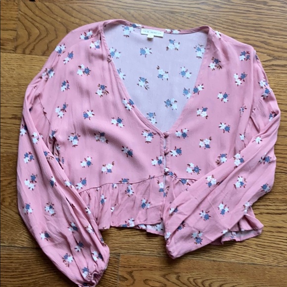 PacSun LA Hearts Rayon Blouse - Picture 3 of 3